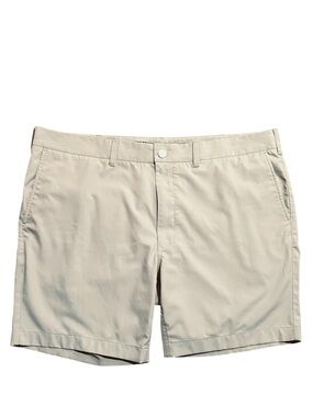 Bonobos Men’s Light Khaki Flat Front Golf Shorts Size 42